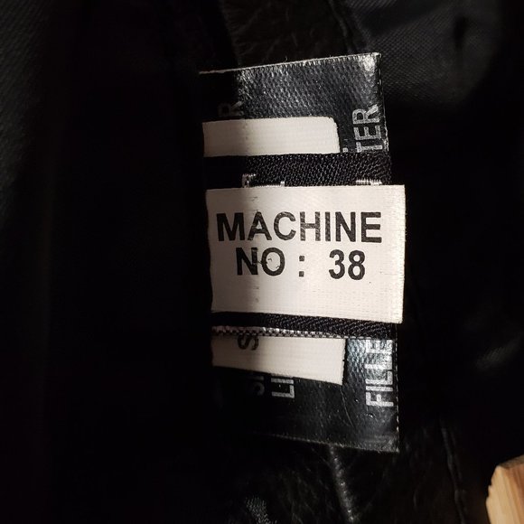 Interstate Leather Black Biker Motorcycle Vest 4XL-T - Picture 5 of 14